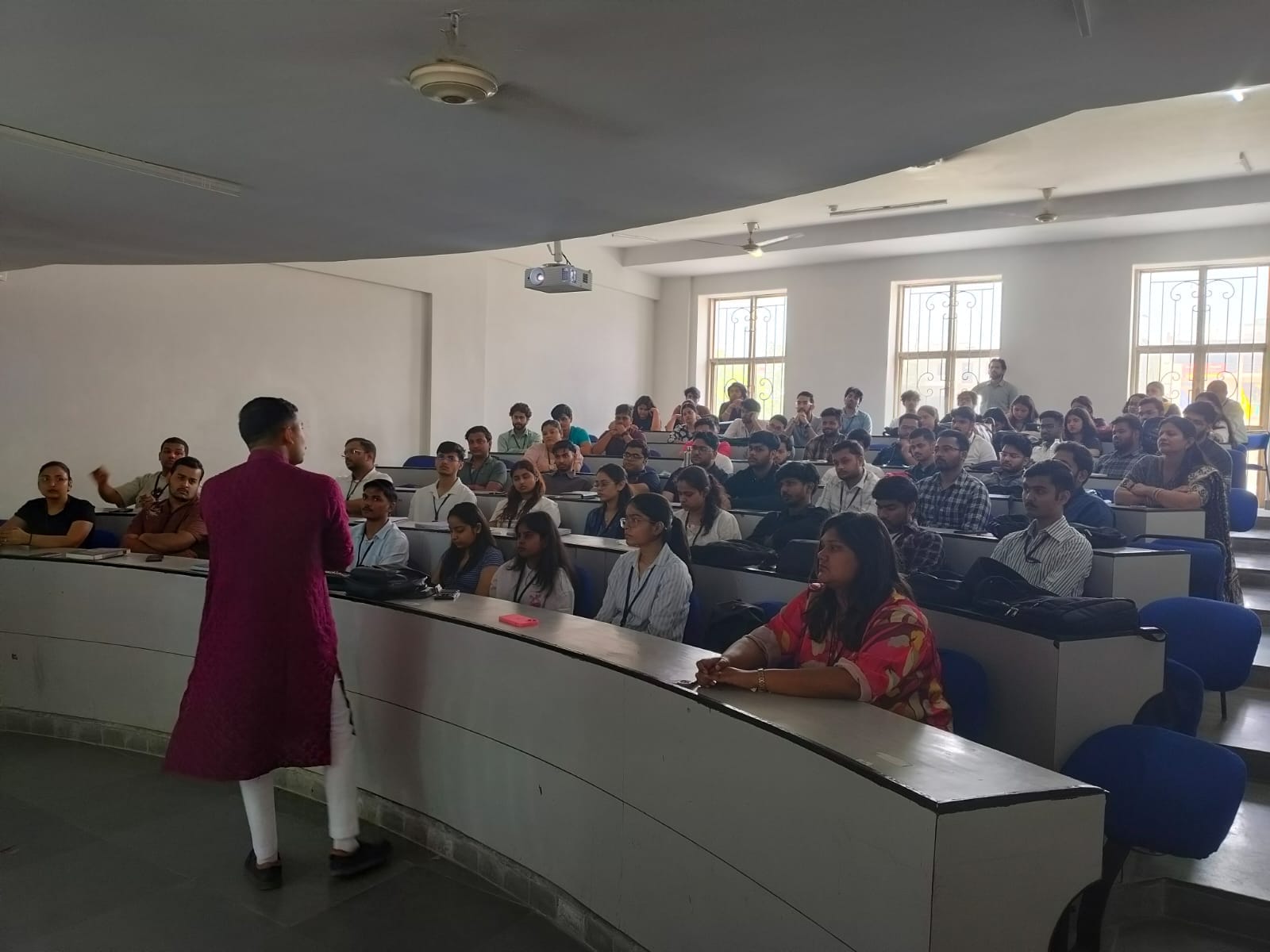 Engaging with students in the lecture hall